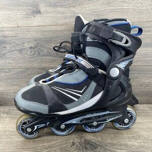 Bladerunner Advantage Pro Inline Skates Mens 11 Black Grey ABEC 7 78mm Wheels